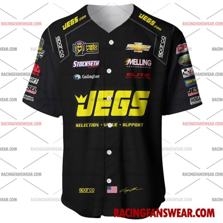 NHRA store - Loyal fans of Jeg Coughlin Jr's Men's Baseball Jersey,Women's Baseball Jersey,Kid's Baseball Jersey,Men's Hockey Jerseys,WoMen's Hockey Jerseys,Youth's Hockey Jerseys:vintage NHRA racing suit,uniform,apparel,shirts,merch,merchandise,jersey,hoodie,jackets,shorts,sweatshirt,outfits,clothes
