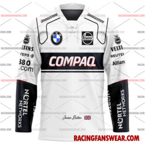 Jenson Button Formula One Racing 2000 Uniform Apparel Clothes Baseball Jersey Hockey Jersey 3 Formula One store - Loyal fans of Jenson Button's Men's Baseball Jersey,Women's Baseball Jersey,Kid's Baseball Jersey,Men's Hockey Jerseys,WoMen's Hockey Jerseys,Youth's Hockey Jerseys:vintage formula one racing suit,uniform,apparel,shirts,merch,merchandise,jersey,hoodie,jackets,shorts,sweatshirt,outfits,clothes