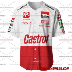 IndyCar store - Loyal fans of Juan Fangio II's Men's Baseball Jersey,Women's Baseball Jersey,Kid's Baseball Jersey,Men's Hockey Jerseys,WoMen's Hockey Jerseys,Youth's Hockey Jerseys:Vintage indycar racing suit,uniform,apparel,shirts,merch,merchandise,jersey,hoodie,jackets,shorts,sweatshirt,outfits,clothes