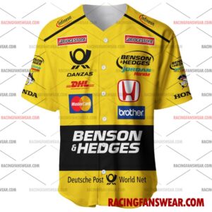 Justin Wilson Formula One Racing 2001 Uniform Apparel Clothes Baseball Jersey Hockey Jersey 1 Formula One store - Loyal fans of Justin Wilson's Men's Baseball Jersey,Women's Baseball Jersey,Kid's Baseball Jersey,Men's Hockey Jerseys,WoMen's Hockey Jerseys,Youth's Hockey Jerseys:vintage formula one racing suit,uniform,apparel,shirts,merch,merchandise,jersey,hoodie,jackets,shorts,sweatshirt,outfits,clothes