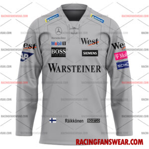 Kimi Räikkönen Formula One Racing 2004 Uniform Apparel Clothes Baseball Jersey Hockey Jersey 3 Formula One store - Loyal fans of Kimi Räikkönen's Men's Baseball Jersey,Women's Baseball Jersey,Kid's Baseball Jersey,Men's Hockey Jerseys,WoMen's Hockey Jerseys,Youth's Hockey Jerseys:vintage formula one racing suit,uniform,apparel,shirts,merch,merchandise,jersey,hoodie,jackets,shorts,sweatshirt,outfits,clothes