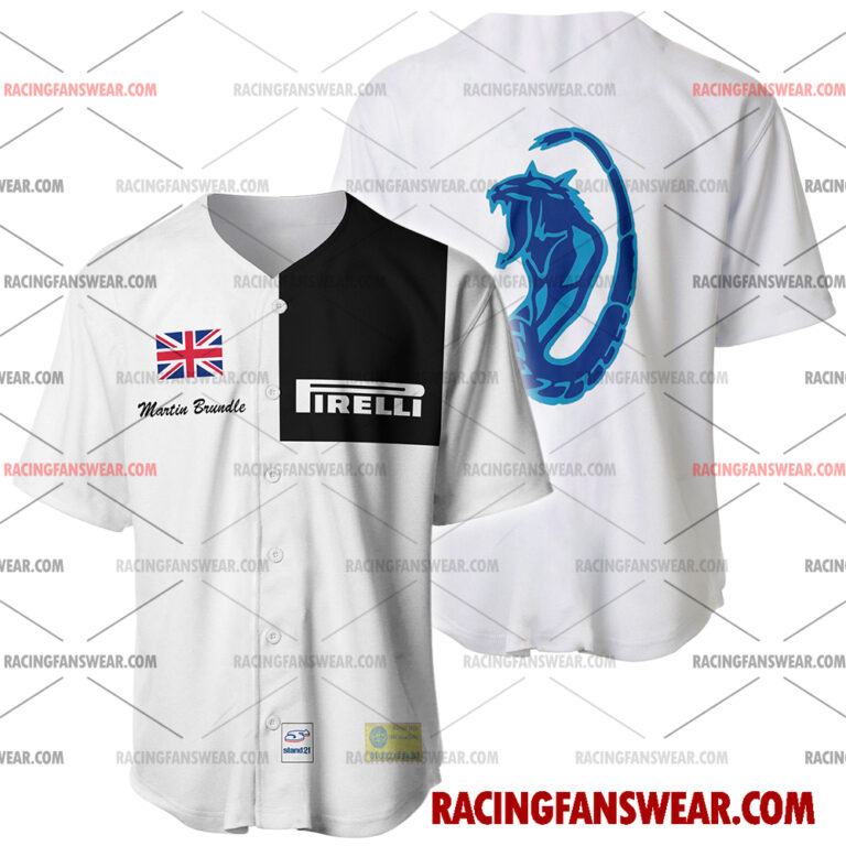 Formula One store - Loyal fans of Martin Brundle's Men's Baseball Jersey,Women's Baseball Jersey,Kid's Baseball Jersey,Men's Hockey Jerseys,WoMen's Hockey Jerseys,Youth's Hockey Jerseys:vintage formula one racing suit,uniform,apparel,shirts,merch,merchandise,jersey,hoodie,jackets,shorts,sweatshirt,outfits,clothes