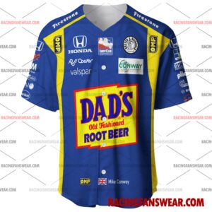 IndyCar store - Loyal fans of Mike Conway's Men's Baseball Jersey,Women's Baseball Jersey,Kid's Baseball Jersey,Men's Hockey Jerseys,WoMen's Hockey Jerseys,Youth's Hockey Jerseys:Vintage indycar racing suit,uniform,apparel,shirts,merch,merchandise,jersey,hoodie,jackets,shorts,sweatshirt,outfits,clothes