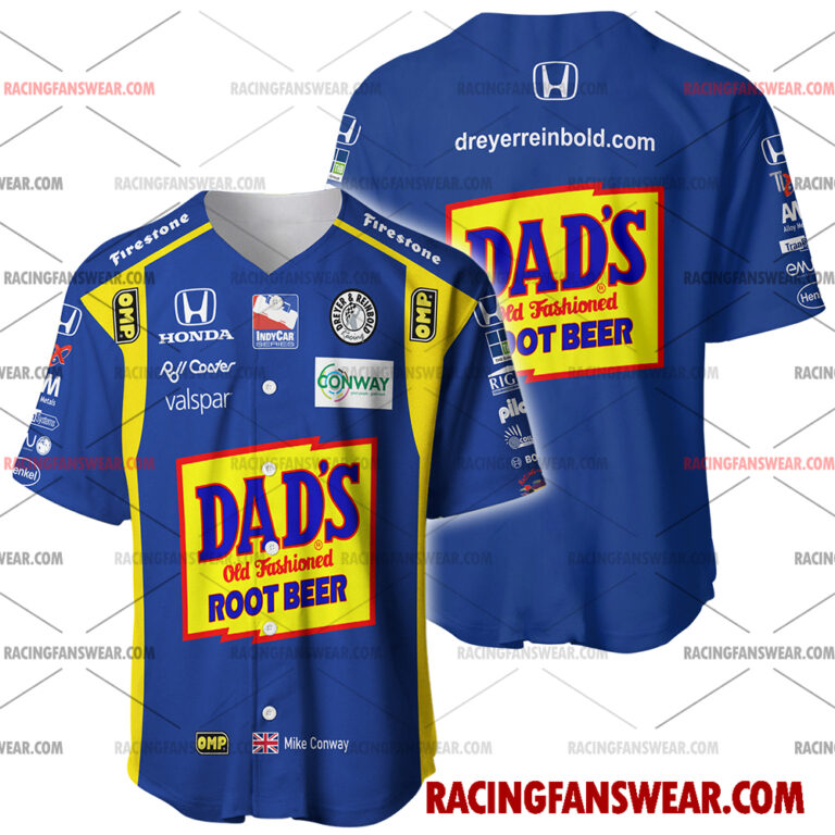IndyCar store - Loyal fans of Mike Conway's Men's Baseball Jersey,Women's Baseball Jersey,Kid's Baseball Jersey,Men's Hockey Jerseys,WoMen's Hockey Jerseys,Youth's Hockey Jerseys:Vintage indycar racing suit,uniform,apparel,shirts,merch,merchandise,jersey,hoodie,jackets,shorts,sweatshirt,outfits,clothes