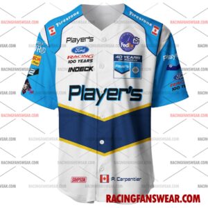Patrick Carpentier IndyCar Racing 2001 Uniform Apparel Clothes Baseball Jersey Hockey Jersey 1 IndyCar store - Loyal fans of Patrick Carpentier's Men's Baseball Jersey,Women's Baseball Jersey,Kid's Baseball Jersey,Men's Hockey Jerseys,WoMen's Hockey Jerseys,Youth's Hockey Jerseys:Vintage indycar racing suit,uniform,apparel,shirts,merch,merchandise,jersey,hoodie,jackets,shorts,sweatshirt,outfits,clothes