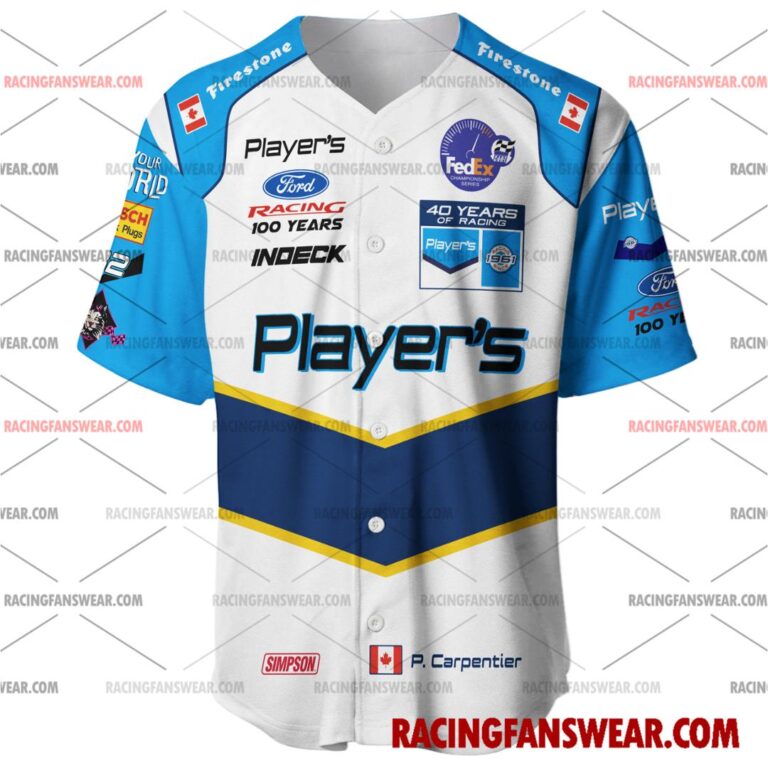 IndyCar store - Loyal fans of Patrick Carpentier's Men's Baseball Jersey,Women's Baseball Jersey,Kid's Baseball Jersey,Men's Hockey Jerseys,WoMen's Hockey Jerseys,Youth's Hockey Jerseys:Vintage indycar racing suit,uniform,apparel,shirts,merch,merchandise,jersey,hoodie,jackets,shorts,sweatshirt,outfits,clothes
