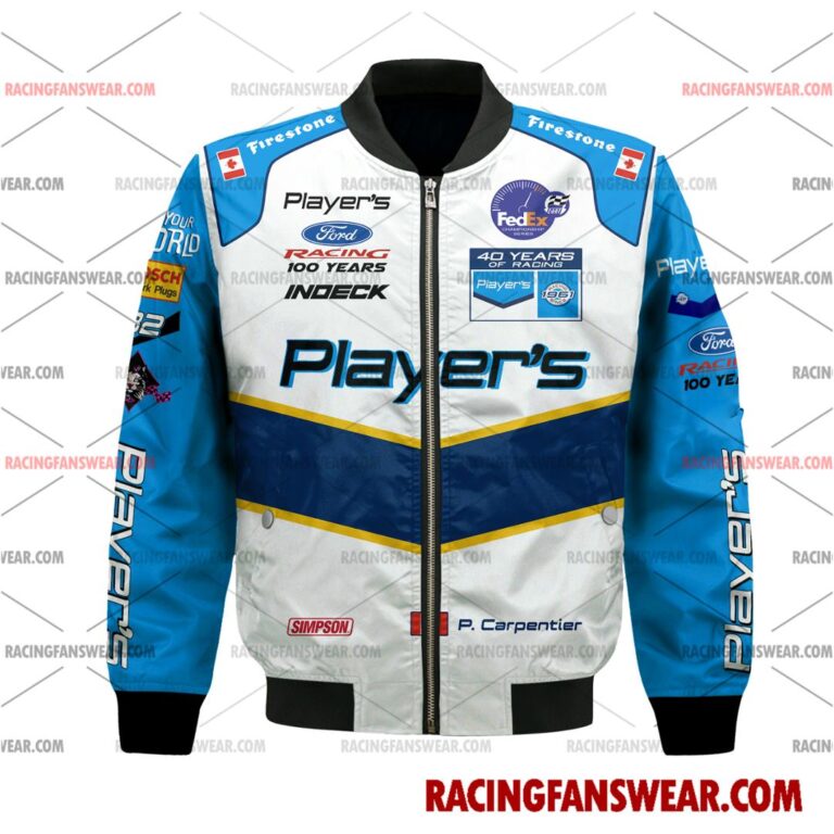 IndyCar store - Loyal fans of Patrick Carpentier's Bomber Jacket,Unisex Thick Coat,Unisex Sleeveless Hoodie,Unisex Hooded T-Shirt,Kid Sleeveless Hoodie,Kid Hooded T-Shirts,Kid Thick Coat:Vintage indycar racing suit,uniform,apparel,shirts,merch,merchandise,jersey,hoodie,jackets,shorts,sweatshirt,outfits,clothes