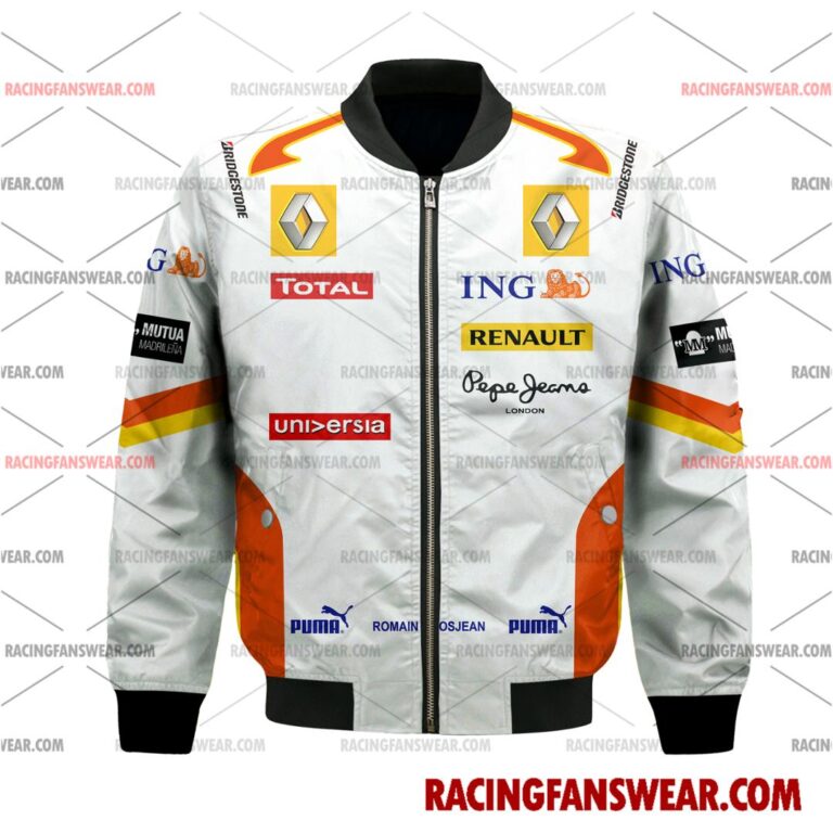 Formula One store - Loyal fans of Romain Grosjean's Bomber Jacket,Unisex Thick Coat,Unisex Sleeveless Hoodie,Unisex Hooded T-Shirt,Kid Sleeveless Hoodie,Kid Hooded T-Shirts,Kid Thick Coat:vintage formula one racing suit,uniform,apparel,shirts,merch,merchandise,jersey,hoodie,jackets,shorts,sweatshirt,outfits,clothes