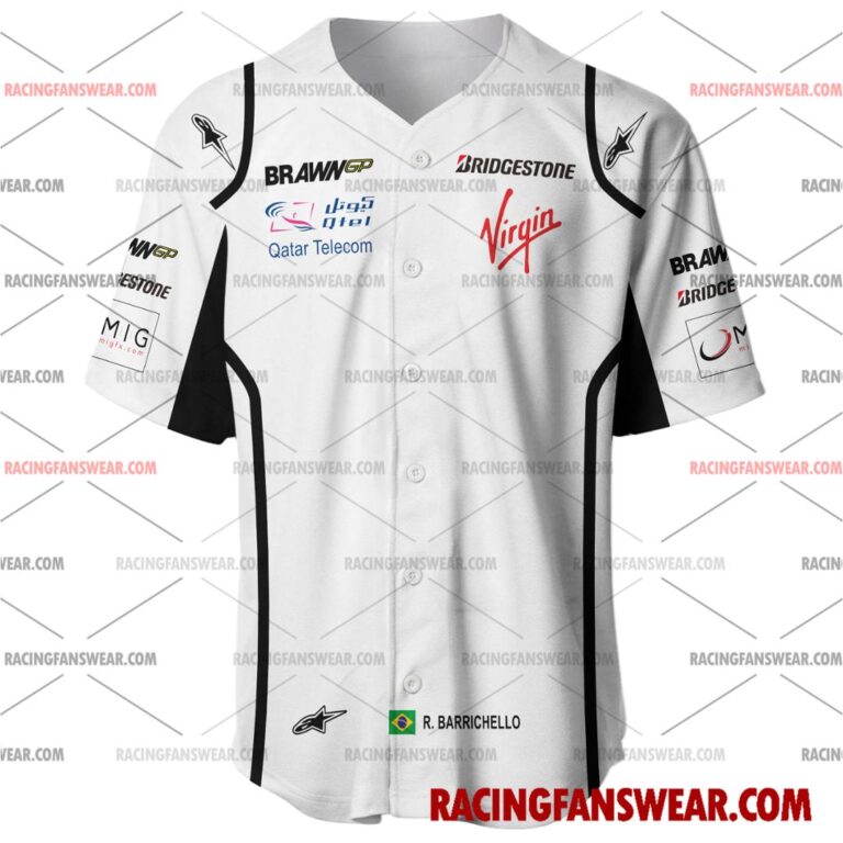 Formula One store - Loyal fans of Rubens Barrichello's Men's Baseball Jersey,Women's Baseball Jersey,Kid's Baseball Jersey,Men's Hockey Jerseys,WoMen's Hockey Jerseys,Youth's Hockey Jerseys:vintage formula one racing suit,uniform,apparel,shirts,merch,merchandise,jersey,hoodie,jackets,shorts,sweatshirt,outfits,clothes