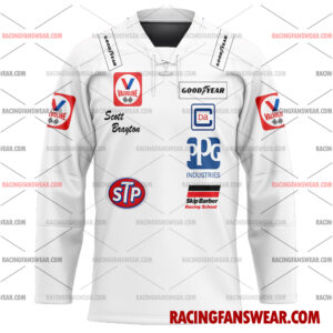 IndyCar store - Loyal fans of Scott Brayton's Men's Baseball Jersey,Women's Baseball Jersey,Kid's Baseball Jersey,Men's Hockey Jerseys,WoMen's Hockey Jerseys,Youth's Hockey Jerseys:Vintage indycar racing suit,uniform,apparel,shirts,merch,merchandise,jersey,hoodie,jackets,shorts,sweatshirt,outfits,clothes