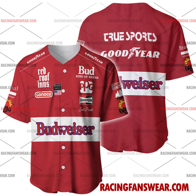 IndyCar store - Loyal fans of Scott Pruett's Men's Baseball Jersey,Women's Baseball Jersey,Kid's Baseball Jersey,Men's Hockey Jerseys,WoMen's Hockey Jerseys,Youth's Hockey Jerseys:Vintage indycar racing suit,uniform,apparel,shirts,merch,merchandise,jersey,hoodie,jackets,shorts,sweatshirt,outfits,clothes