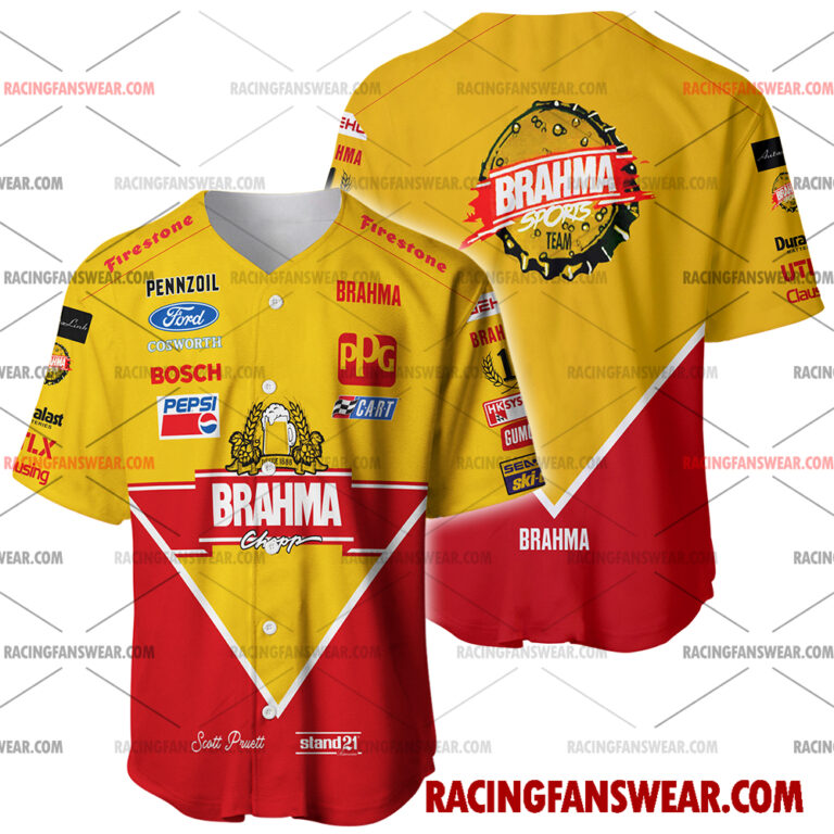 IndyCar store - Loyal fans of Scott Pruett's Men's Baseball Jersey,Women's Baseball Jersey,Kid's Baseball Jersey,Men's Hockey Jerseys,WoMen's Hockey Jerseys,Youth's Hockey Jerseys:Vintage indycar racing suit,uniform,apparel,shirts,merch,merchandise,jersey,hoodie,jackets,shorts,sweatshirt,outfits,clothes