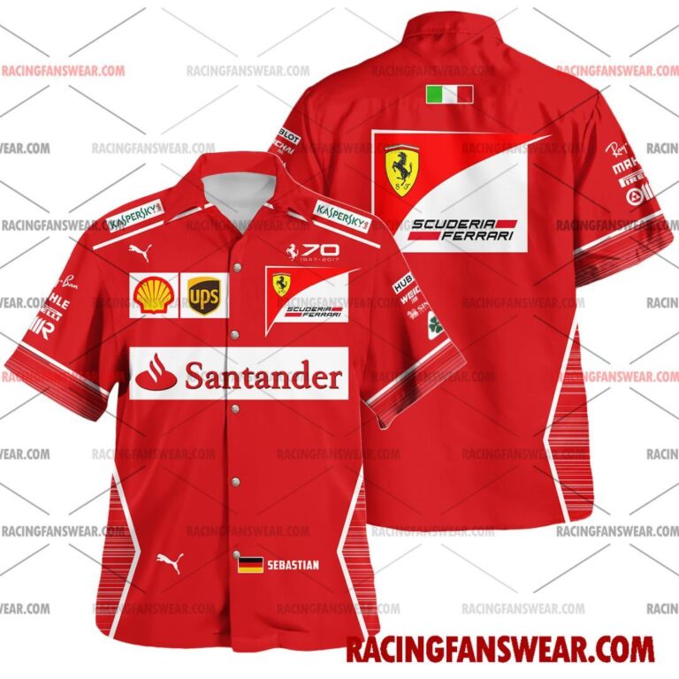 Formula One store - Loyal fans of Sebastian Vettel's Unisex Hawaiian Shirt,Unisex Polo Shirt,Kid Hawaiian Shirt,Kid Polo Shirt:vintage formula one racing suit,uniform,apparel,shirts,merch,merchandise,jersey,hoodie,jackets,shorts,sweatshirt,outfits,clothes