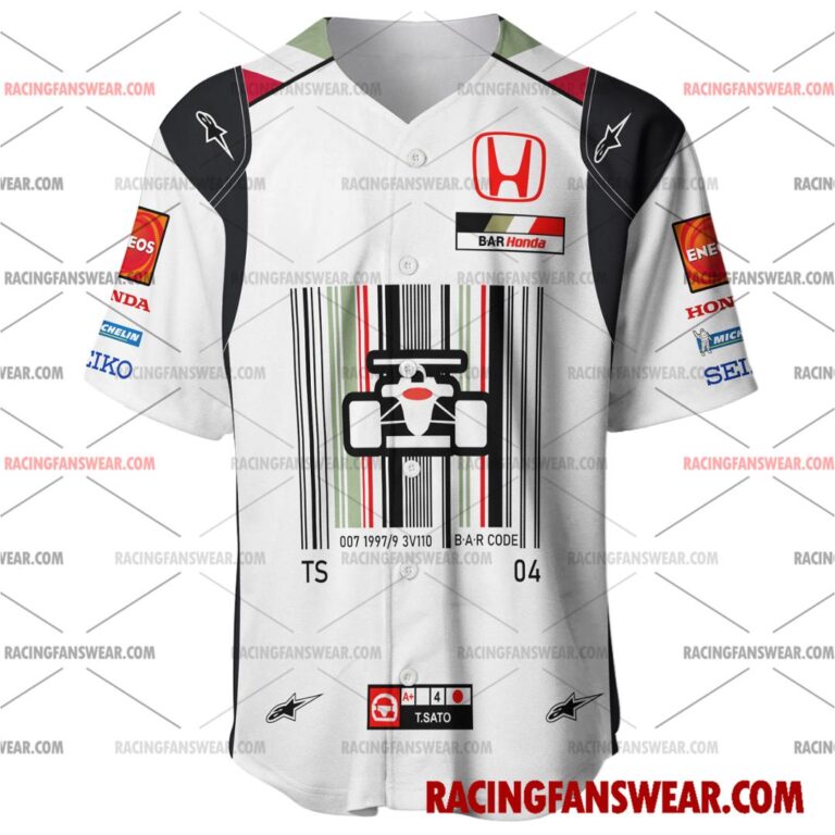 Formula One store - Loyal fans of Takuma Sato's Men's Baseball Jersey,Women's Baseball Jersey,Kid's Baseball Jersey,Men's Hockey Jerseys,WoMen's Hockey Jerseys,Youth's Hockey Jerseys:vintage formula one racing suit,uniform,apparel,shirts,merch,merchandise,jersey,hoodie,jackets,shorts,sweatshirt,outfits,clothes