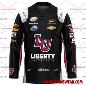 Nascar store - Loyal fans of William Byron's Men's Baseball Jersey,Women's Baseball Jersey,Kid's Baseball Jersey,Men's Hockey Jerseys,WoMen's Hockey Jerseys,Youth's Hockey Jerseys:vintage nascar racing suit,uniform,apparel,shirts,merch,merchandise,jersey,hoodie,jackets,shorts,sweatshirt,outfits,clothes