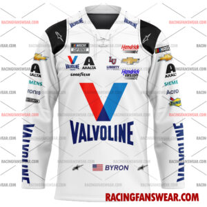 Nascar store - Loyal fans of William Byron's Men's Baseball Jersey,Women's Baseball Jersey,Kid's Baseball Jersey,Men's Hockey Jerseys,WoMen's Hockey Jerseys,Youth's Hockey Jerseys:vintage nascar racing suit,uniform,apparel,shirts,merch,merchandise,jersey,hoodie,jackets,shorts,sweatshirt,outfits,clothes