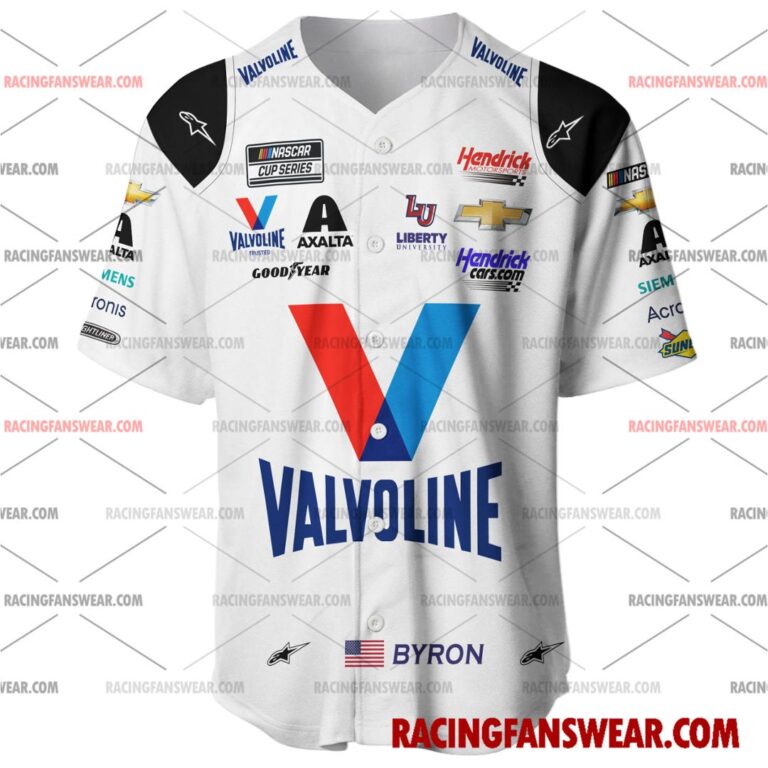 Nascar store - Loyal fans of William Byron's Men's Baseball Jersey,Women's Baseball Jersey,Kid's Baseball Jersey,Men's Hockey Jerseys,WoMen's Hockey Jerseys,Youth's Hockey Jerseys:vintage nascar racing suit,uniform,apparel,shirts,merch,merchandise,jersey,hoodie,jackets,shorts,sweatshirt,outfits,clothes