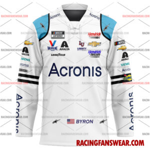 Nascar store - Loyal fans of William Byron's Men's Baseball Jersey,Women's Baseball Jersey,Kid's Baseball Jersey,Men's Hockey Jerseys,WoMen's Hockey Jerseys,Youth's Hockey Jerseys:vintage nascar racing suit,uniform,apparel,shirts,merch,merchandise,jersey,hoodie,jackets,shorts,sweatshirt,outfits,clothes