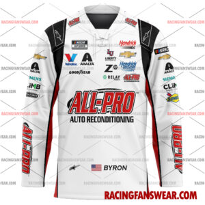 Nascar store - Loyal fans of William Byron's Men's Baseball Jersey,Women's Baseball Jersey,Kid's Baseball Jersey,Men's Hockey Jerseys,WoMen's Hockey Jerseys,Youth's Hockey Jerseys:vintage nascar racing suit,uniform,apparel,shirts,merch,merchandise,jersey,hoodie,jackets,shorts,sweatshirt,outfits,clothes