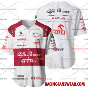 Formula One store - Loyal fans of Antonio Giovinazzi's Men's Baseball Jersey,Women's Baseball Jersey,Kid's Baseball Jersey,Men's Hockey Jerseys,WoMen's Hockey Jerseys,Youth's Hockey Jerseys:vintage formula one racing suit,uniform,apparel,shirts,merch,merchandise,jersey,hoodie,jackets,shorts,sweatshirt,outfits,clothes