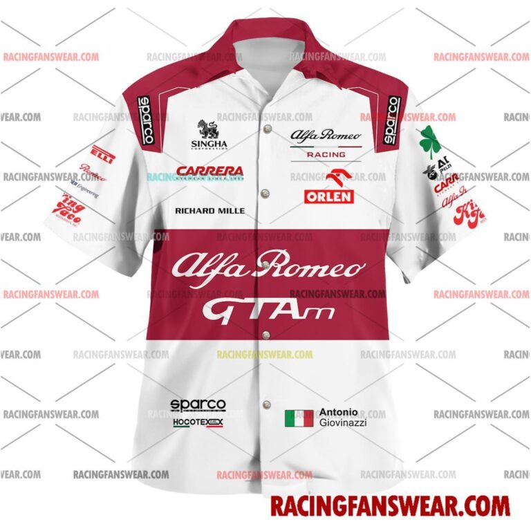 Formula One store - Loyal fans of Antonio Giovinazzi's Unisex Hawaiian Shirt,Unisex Polo Shirt,Kid Hawaiian Shirt,Kid Polo Shirt:vintage formula one racing suit,uniform,apparel,shirts,merch,merchandise,jersey,hoodie,jackets,shorts,sweatshirt,outfits,clothes