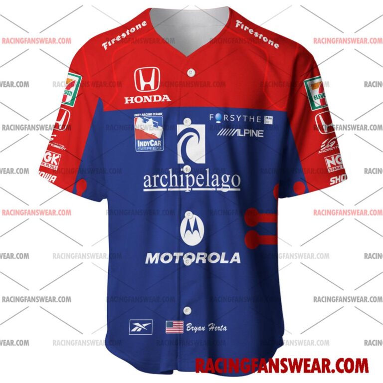 IndyCar store - Loyal fans of Bryan Herta's Men's Baseball Jersey,Women's Baseball Jersey,Kid's Baseball Jersey,Men's Hockey Jerseys,WoMen's Hockey Jerseys,Youth's Hockey Jerseys:Vintage indycar racing suit,uniform,apparel,shirts,merch,merchandise,jersey,hoodie,jackets,shorts,sweatshirt,outfits,clothes