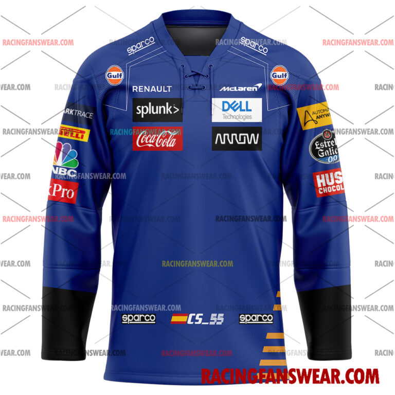 Formula One store - Loyal fans of Carlos Sainz's Men's Baseball Jersey,Women's Baseball Jersey,Kid's Baseball Jersey,Men's Hockey Jerseys,WoMen's Hockey Jerseys,Youth's Hockey Jerseys:vintage formula one racing suit,uniform,apparel,shirts,merch,merchandise,jersey,hoodie,jackets,shorts,sweatshirt,outfits,clothes