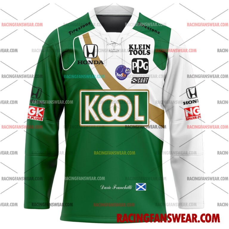 IndyCar store - Loyal fans of Dario Franchitti's Men's Baseball Jersey,Women's Baseball Jersey,Kid's Baseball Jersey,Men's Hockey Jerseys,WoMen's Hockey Jerseys,Youth's Hockey Jerseys:Vintage indycar racing suit,uniform,apparel,shirts,merch,merchandise,jersey,hoodie,jackets,shorts,sweatshirt,outfits,clothes