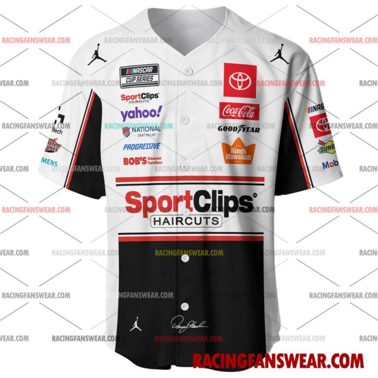 Nascar store - Loyal fans of Denny Hamlin's Men's Baseball Jersey,Women's Baseball Jersey,Kid's Baseball Jersey,Men's Hockey Jerseys,WoMen's Hockey Jerseys,Youth's Hockey Jerseys:vintage nascar racing suit,uniform,apparel,shirts,merch,merchandise,jersey,hoodie,jackets,shorts,sweatshirt,outfits,clothes