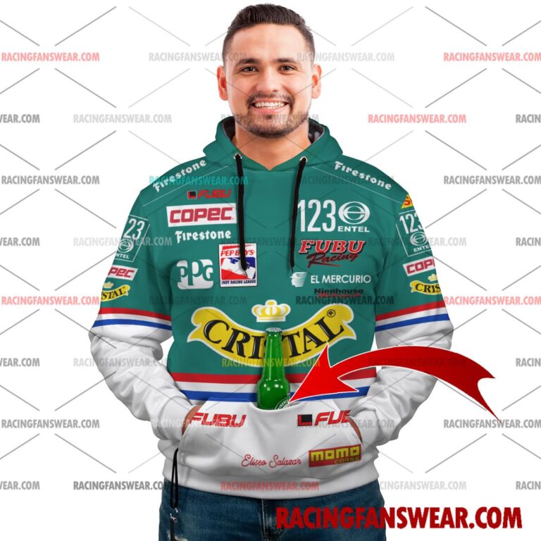 IndyCar store - Loyal fans of Eliseo Salazar's Unisex Hoodie,Unisex Pop Top Hoodie,Unisex Zip Hoodie,Unisex T-Shirt,Unisex Sweatshirt,Unisex Long Pants,Kid Hoodie,Kid Zip Hoodie,Kid T-Shirt,Kid Sweatshirt,Kid Long Pants:Vintage indycar racing suit,uniform,apparel,shirts,merch,merchandise,jersey,hoodie,jackets,shorts,sweatshirt,outfits,clothes