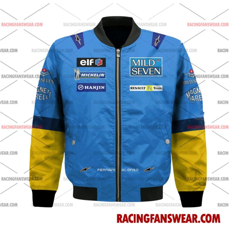 Formula One store - Loyal fans of Fernando Alonso's Bomber Jacket,Unisex Thick Coat,Unisex Sleeveless Hoodie,Unisex Hooded T-Shirt,Kid Sleeveless Hoodie,Kid Hooded T-Shirts,Kid Thick Coat:vintage formula one racing suit,uniform,apparel,shirts,merch,merchandise,jersey,hoodie,jackets,shorts,sweatshirt,outfits,clothes