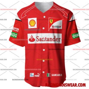 Giancarlo Fisichella Formula One Racing 2011 Uniform Apparel Clothes Baseball Jersey Hockey Jersey 1 Formula One store - Loyal fans of Giancarlo Fisichella's Men's Baseball Jersey,Women's Baseball Jersey,Kid's Baseball Jersey,Men's Hockey Jerseys,WoMen's Hockey Jerseys,Youth's Hockey Jerseys:vintage formula one racing suit,uniform,apparel,shirts,merch,merchandise,jersey,hoodie,jackets,shorts,sweatshirt,outfits,clothes