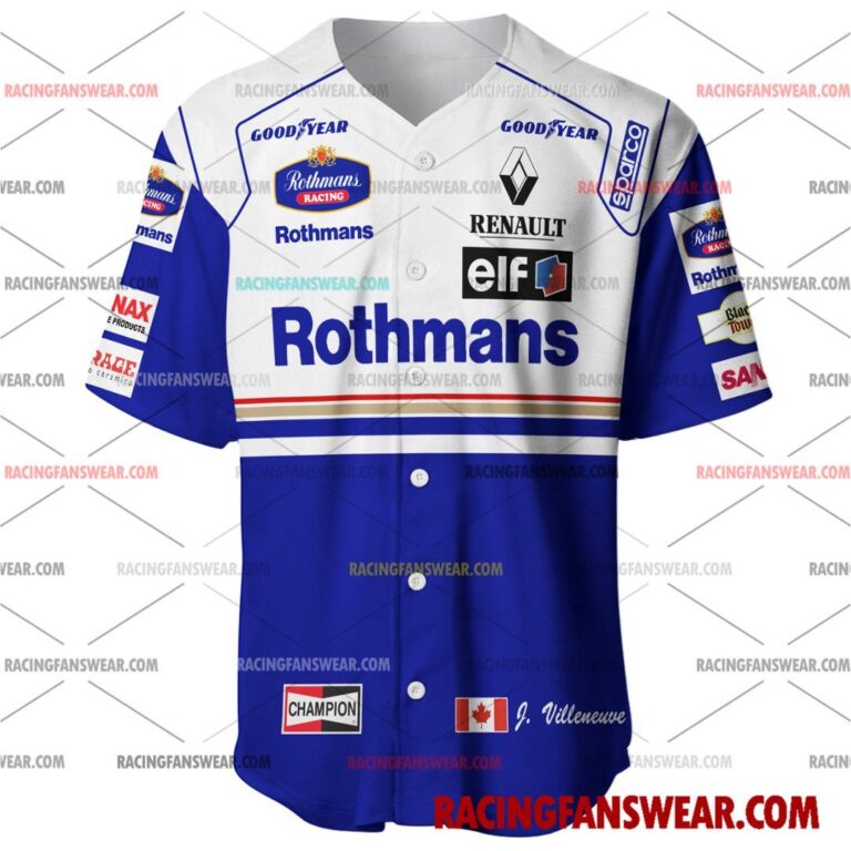 Formula One store - Loyal fans of Jacques Villeneuve's Men's Baseball Jersey,Women's Baseball Jersey,Kid's Baseball Jersey,Men's Hockey Jerseys,WoMen's Hockey Jerseys,Youth's Hockey Jerseys:vintage formula one racing suit,uniform,apparel,shirts,merch,merchandise,jersey,hoodie,jackets,shorts,sweatshirt,outfits,clothes