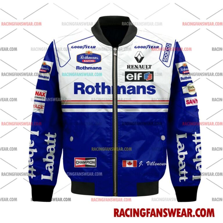 Formula One store - Loyal fans of Jacques Villeneuve's Bomber Jacket,Unisex Thick Coat,Unisex Sleeveless Hoodie,Unisex Hooded T-Shirt,Kid Sleeveless Hoodie,Kid Hooded T-Shirts,Kid Thick Coat:vintage formula one racing suit,uniform,apparel,shirts,merch,merchandise,jersey,hoodie,jackets,shorts,sweatshirt,outfits,clothes