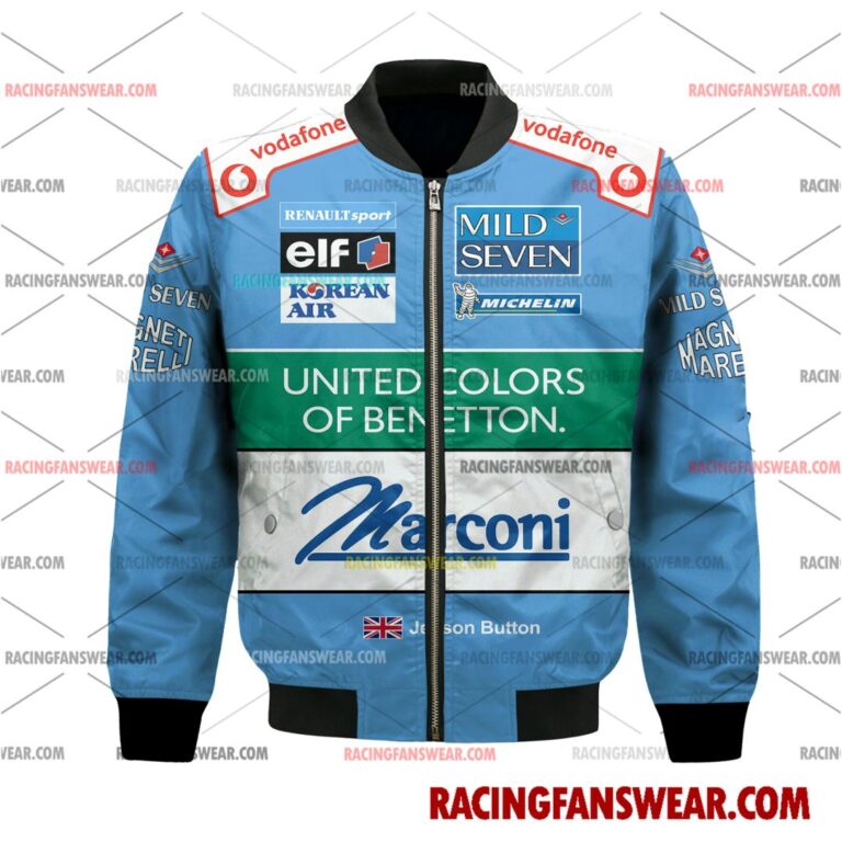 Formula One store - Loyal fans of Jenson Button's Bomber Jacket,Unisex Thick Coat,Unisex Sleeveless Hoodie,Unisex Hooded T-Shirt,Kid Sleeveless Hoodie,Kid Hooded T-Shirts,Kid Thick Coat:vintage formula one racing suit,uniform,apparel,shirts,merch,merchandise,jersey,hoodie,jackets,shorts,sweatshirt,outfits,clothes