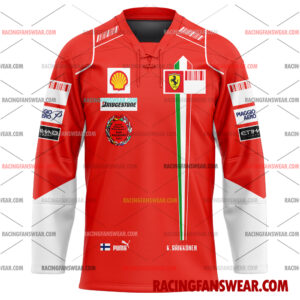 Kimi Räikkönen Formula One Racing 2008 Uniform Apparel Clothes Baseball Jersey Hockey Jersey 3 Formula One store - Loyal fans of Kimi Räikkönen's Men's Baseball Jersey,Women's Baseball Jersey,Kid's Baseball Jersey,Men's Hockey Jerseys,WoMen's Hockey Jerseys,Youth's Hockey Jerseys:vintage formula one racing suit,uniform,apparel,shirts,merch,merchandise,jersey,hoodie,jackets,shorts,sweatshirt,outfits,clothes