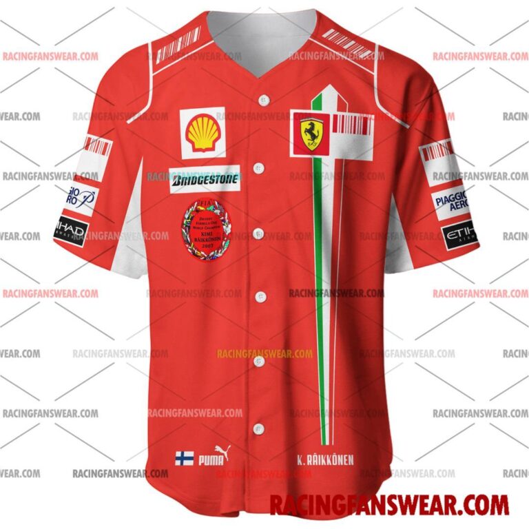 Formula One store - Loyal fans of Kimi Räikkönen's Men's Baseball Jersey,Women's Baseball Jersey,Kid's Baseball Jersey,Men's Hockey Jerseys,WoMen's Hockey Jerseys,Youth's Hockey Jerseys:vintage formula one racing suit,uniform,apparel,shirts,merch,merchandise,jersey,hoodie,jackets,shorts,sweatshirt,outfits,clothes