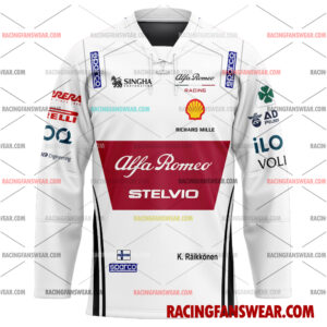 Kimi Räikkönen Formula One Racing 2019 Uniform Apparel Clothes Baseball Jersey Hockey Jersey 3 Formula One store - Loyal fans of Kimi Räikkönen's Men's Baseball Jersey,Women's Baseball Jersey,Kid's Baseball Jersey,Men's Hockey Jerseys,WoMen's Hockey Jerseys,Youth's Hockey Jerseys:vintage formula one racing suit,uniform,apparel,shirts,merch,merchandise,jersey,hoodie,jackets,shorts,sweatshirt,outfits,clothes