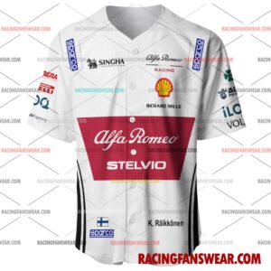 Kimi Räikkönen Formula One Racing 2019 Uniform Apparel Clothes Baseball Jersey Hockey Jersey 1 Formula One store - Loyal fans of Kimi Räikkönen's Men's Baseball Jersey,Women's Baseball Jersey,Kid's Baseball Jersey,Men's Hockey Jerseys,WoMen's Hockey Jerseys,Youth's Hockey Jerseys:vintage formula one racing suit,uniform,apparel,shirts,merch,merchandise,jersey,hoodie,jackets,shorts,sweatshirt,outfits,clothes