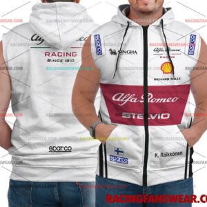 Kimi Räikkönen Formula One Racing 2019 Uniform Apparel Clothes Bomber Thick Coat Sleeveless Hoodie Hooded T-Shirt 4 Formula One store - Loyal fans of Kimi Räikkönen's Bomber Jacket,Unisex Thick Coat,Unisex Sleeveless Hoodie,Unisex Hooded T-Shirt,Kid Sleeveless Hoodie,Kid Hooded T-Shirts,Kid Thick Coat:vintage formula one racing suit,uniform,apparel,shirts,merch,merchandise,jersey,hoodie,jackets,shorts,sweatshirt,outfits,clothes