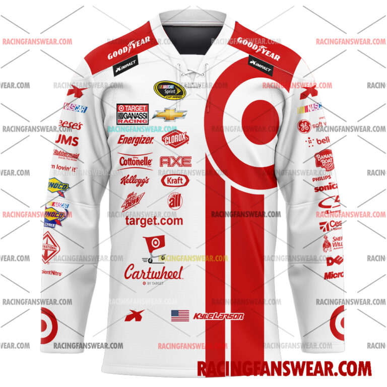Nascar store - Loyal fans of Kyle Larson's Men's Baseball Jersey,Women's Baseball Jersey,Kid's Baseball Jersey,Men's Hockey Jerseys,WoMen's Hockey Jerseys,Youth's Hockey Jerseys:vintage nascar racing suit,uniform,apparel,shirts,merch,merchandise,jersey,hoodie,jackets,shorts,sweatshirt,outfits,clothes