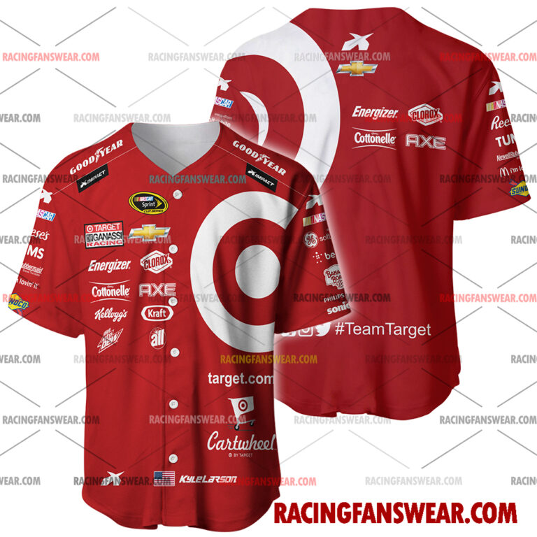 Nascar store - Loyal fans of Kyle Larson's Men's Baseball Jersey,Women's Baseball Jersey,Kid's Baseball Jersey,Men's Hockey Jerseys,WoMen's Hockey Jerseys,Youth's Hockey Jerseys:vintage nascar racing suit,uniform,apparel,shirts,merch,merchandise,jersey,hoodie,jackets,shorts,sweatshirt,outfits,clothes