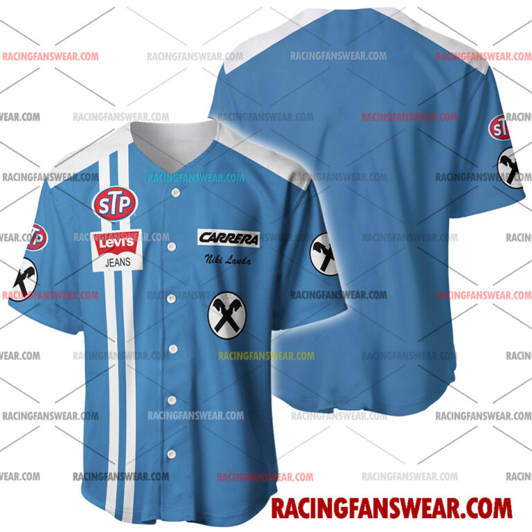 Formula One store - Loyal fans of Niki Lauda's Men's Baseball Jersey,Women's Baseball Jersey,Kid's Baseball Jersey,Men's Hockey Jerseys,WoMen's Hockey Jerseys,Youth's Hockey Jerseys:vintage formula one racing suit,uniform,apparel,shirts,merch,merchandise,jersey,hoodie,jackets,shorts,sweatshirt,outfits,clothes