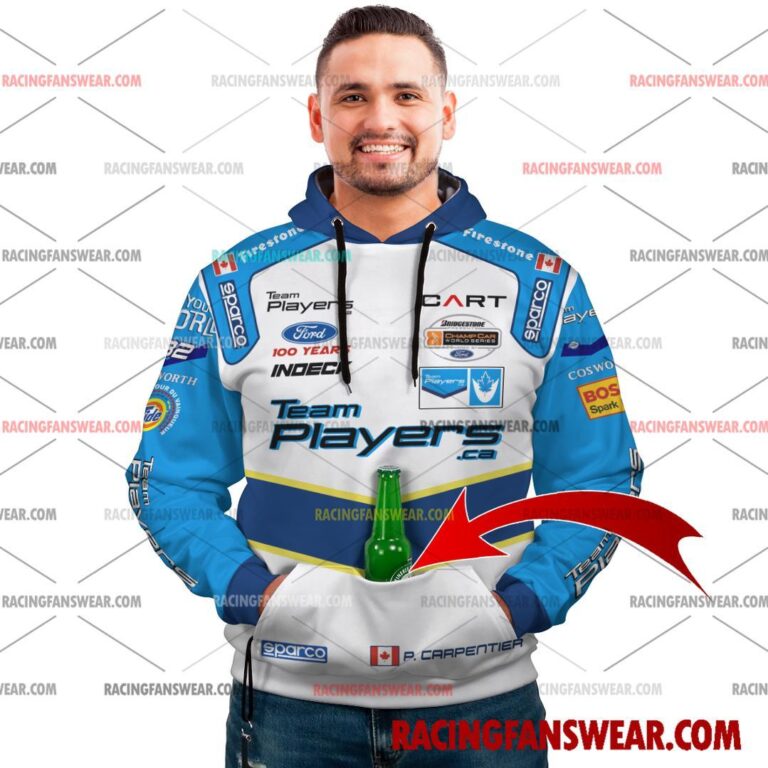 IndyCar store - Loyal fans of Patrick Carpentier's Unisex Hoodie,Unisex Pop Top Hoodie,Unisex Zip Hoodie,Unisex T-Shirt,Unisex Sweatshirt,Unisex Long Pants,Kid Hoodie,Kid Zip Hoodie,Kid T-Shirt,Kid Sweatshirt,Kid Long Pants:Vintage indycar racing suit,uniform,apparel,shirts,merch,merchandise,jersey,hoodie,jackets,shorts,sweatshirt,outfits,clothes