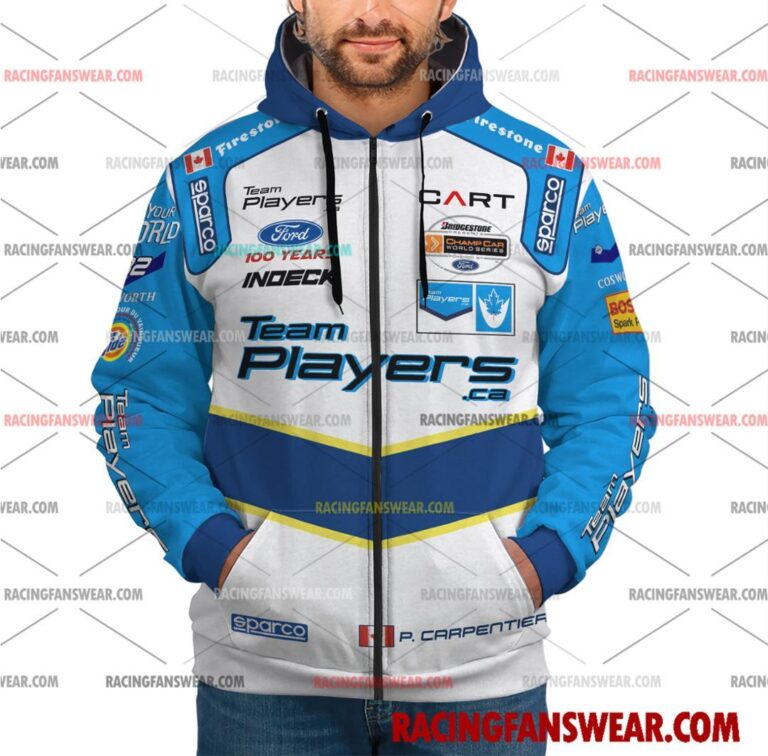 IndyCar store - Loyal fans of Patrick Carpentier's Unisex Hoodie,Unisex Pop Top Hoodie,Unisex Zip Hoodie,Unisex T-Shirt,Unisex Sweatshirt,Unisex Long Pants,Kid Hoodie,Kid Zip Hoodie,Kid T-Shirt,Kid Sweatshirt,Kid Long Pants:Vintage indycar racing suit,uniform,apparel,shirts,merch,merchandise,jersey,hoodie,jackets,shorts,sweatshirt,outfits,clothes