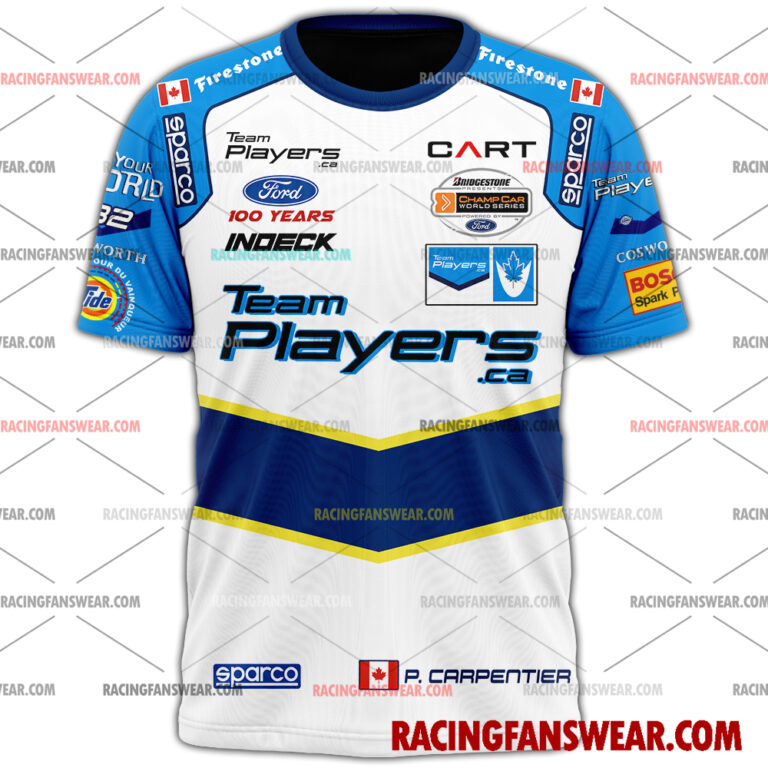 IndyCar store - Loyal fans of Patrick Carpentier's Unisex Hoodie,Unisex Pop Top Hoodie,Unisex Zip Hoodie,Unisex T-Shirt,Unisex Sweatshirt,Unisex Long Pants,Kid Hoodie,Kid Zip Hoodie,Kid T-Shirt,Kid Sweatshirt,Kid Long Pants:Vintage indycar racing suit,uniform,apparel,shirts,merch,merchandise,jersey,hoodie,jackets,shorts,sweatshirt,outfits,clothes