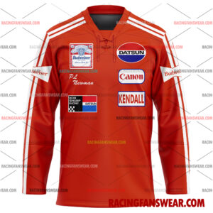 Paul Newman IndyCar Racing Uniform Apparel Clothes Baseball Jersey Hockey Jersey 3 IndyCar store - Loyal fans of Paul Newman's Men's Baseball Jersey,Women's Baseball Jersey,Kid's Baseball Jersey,Men's Hockey Jerseys,WoMen's Hockey Jerseys,Youth's Hockey Jerseys:Vintage indycar racing suit,uniform,apparel,shirts,merch,merchandise,jersey,hoodie,jackets,shorts,sweatshirt,outfits,clothes