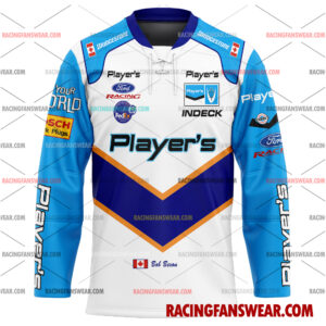 Bob Bexon IndyCar Racing Uniform Apparel Clothes Baseball Jersey Hockey Jersey 3 IndyCar store - Loyal fans of Bob Bexon's Men's Baseball Jersey,Women's Baseball Jersey,Kid's Baseball Jersey,Men's Hockey Jerseys,WoMen's Hockey Jerseys,Youth's Hockey Jerseys:Vintage indycar racing suit,uniform,apparel,shirts,merch,merchandise,jersey,hoodie,jackets,shorts,sweatshirt,outfits,clothes