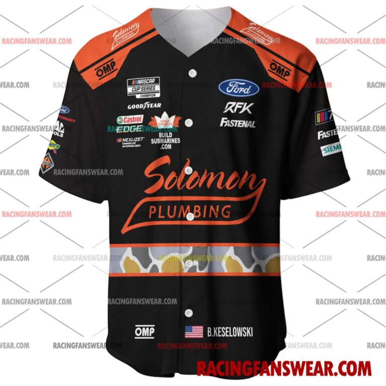 Nascar store - Loyal fans of Brad Keselowski's Men's Baseball Jersey,Women's Baseball Jersey,Kid's Baseball Jersey,Men's Hockey Jerseys,WoMen's Hockey Jerseys,Youth's Hockey Jerseys:vintage nascar racing suit,uniform,apparel,shirts,merch,merchandise,jersey,hoodie,jackets,shorts,sweatshirt,outfits,clothes