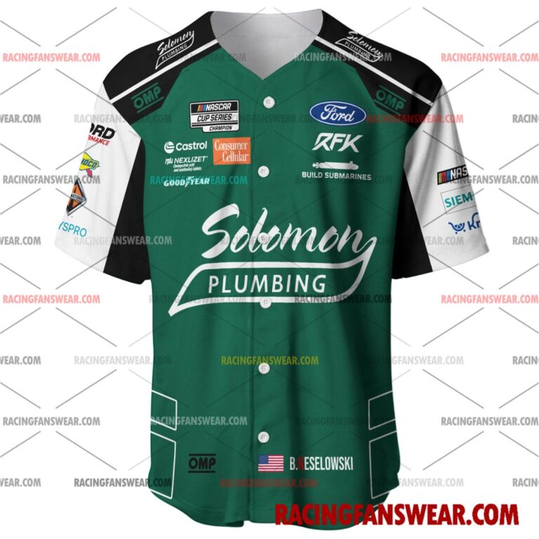 Nascar store - Loyal fans of Brad Keselowski's Men's Baseball Jersey,Women's Baseball Jersey,Kid's Baseball Jersey,Men's Hockey Jerseys,WoMen's Hockey Jerseys,Youth's Hockey Jerseys:vintage nascar racing suit,uniform,apparel,shirts,merch,merchandise,jersey,hoodie,jackets,shorts,sweatshirt,outfits,clothes